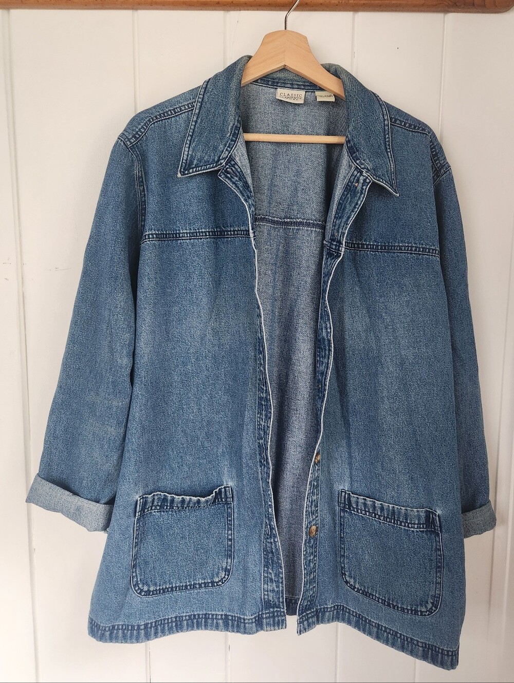 Vintage Classic Elements Denim Chore Jacket